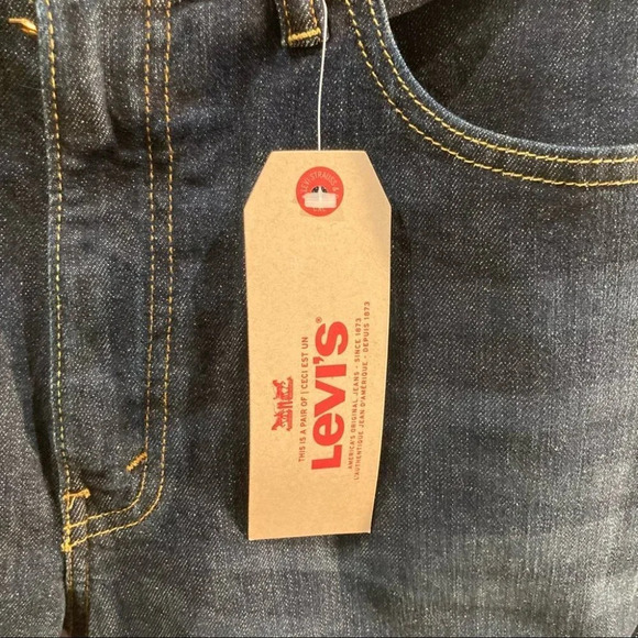 LEVI’S 505  Sz 34 x 32 Jeans Mid-Wash Jeans - Picture 3 of 7